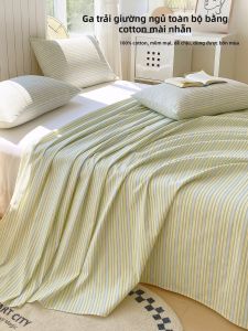 Deesse | Drap Giường Bông Ấm Áp Chống Trượt Dễ Chăm Sóc 2m x 2.3m