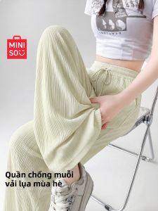 Miniso | Quần Dài Mỏng Thoáng Hơi Mùa Hè