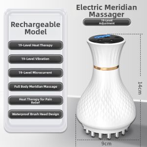 SHUYIKANG | Acupressure Brush for Meridian Stimulation and Lymphatic Massage