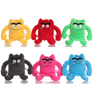 1pcs 14cm The Color Monster Plush Colorful Emotional Stuffed Plush Gifts For Birthday Gift Friends Christmas Gifts