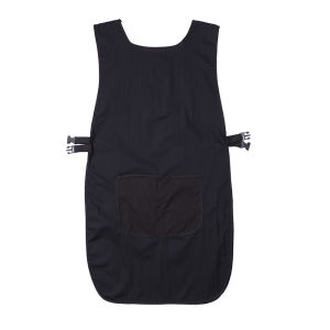 Professional Hairdressing Waterproof Apron Double-sided Waterproof Material with Adjustable Neck and Pockets
