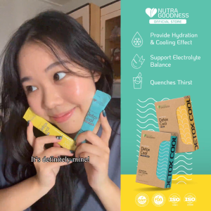 Nutra Goodness NutraBreeze DetoxCool (Corn/Winter Melon) 10s - Provide Hydration & Support Electrolyte Balance