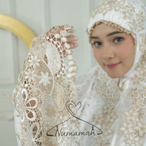 Numamah - Mukena Dewasa Sutra Paris Bintang Seroja Termurah Best Seller