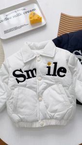 Áo Khoác SMILE Cho Bé Trai Bé Gái Áo Thêu Chữ Cho Bé Từ 7 đến 20kg SUMO KIDS