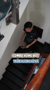 Combo trầm hương xông đốt thơm dịu nhẹ Trầm Hương Hà Xá