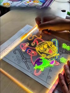 LOOM LUXE | Glowing Drawing Board For 6-12 Years Dual-use Acrylic