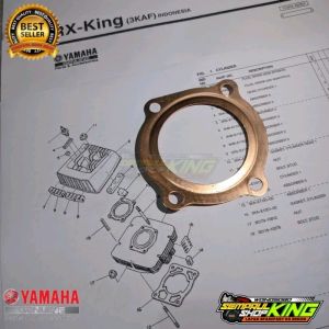 Gasket paking packing head kop rx king rxking rxs rxk tebal presisi satuan