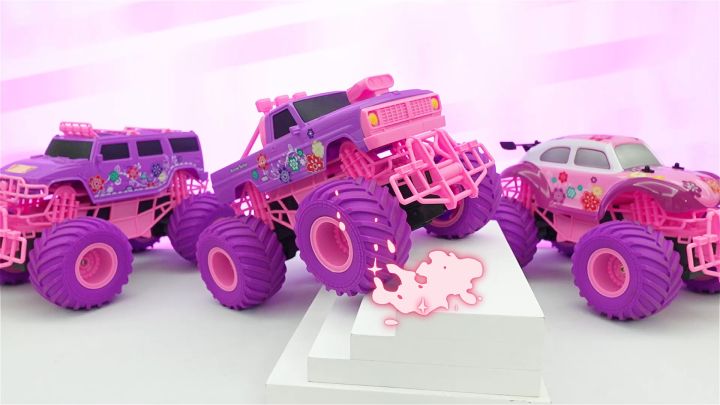 Barbie deals truck racing