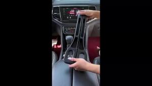 2Pcs Universal PU Leather Car Seat Gap Filler Organizer Leak Proof Plug Strip Phone Wallet Holder Car Interior Accessories