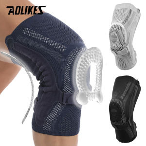 GTUBIKE 1PCS Compression Knee Brace Support with Side Stabilizers - Meniscus Tear Injury Recovery Hiking Running Workout