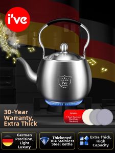 IVE | Stainless Steel Large Capacity Whistling Kettle