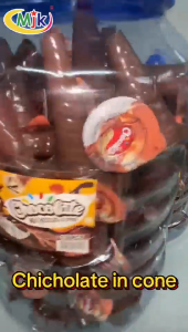 120PC Crunchy tube ice cream-shaped chocolate beans /Loot Bags/Paninda