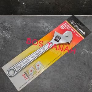 Kunci inggris 10 inch Tjap Mata 2 fungsi kunci pipa 10" Cap Mata