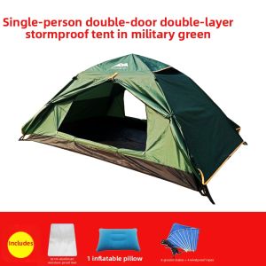 Mountaintop view | Automatic Waterproof Foldable Single Person Tent