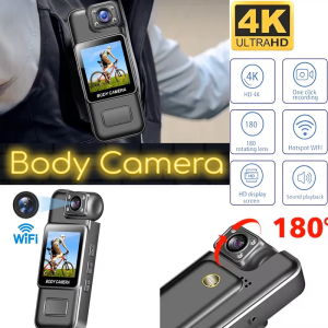 4K 2K 1080P Mini WiFi Camera Portable Digital Video Recorder BodyCam 1080P Infrared Night Vision Police Cam Small Bike Camcorder