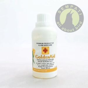 SEMPATI Golden Aid Alami Bird Care Obat Burung Sakit Kurus Macet Bunyi Penambah Nafsu Makan OBAGAAA