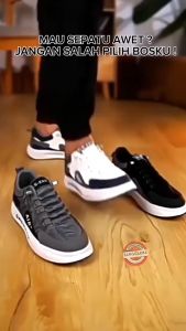 Sepatu Pria Sneakers Casual Import Premium Quality Asli 100% Original Mens Shoes Fashion Korean Trendy New Model Terbaru