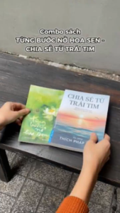 Combo Sách Chia Sẻ Từ Trái Tim + Từng Bước Nở Hoa Sen