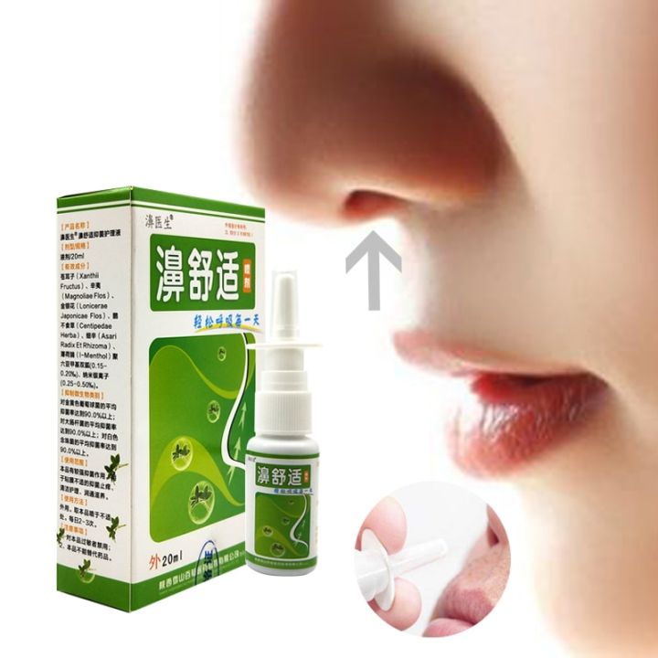 Nasal Spray for adults helps treats allergy, sinusitis, clogged and