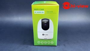 Hi-view กล้องวงจรปิดไร้สาย Wi-Fi Camera 4MP รุ่น HP-78ROBOT40L-W กล้อง Ai อัจฉริยะหมุนตามบุคคล