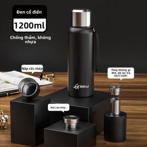 GIANXI | Bình Giữ Nhiệt Phân Cách Trà Thép Không Gỉ 316