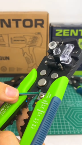 Zentor Deli 3-in-1 Automatic Wire Stripper Wire Stripping Tool Wire Cutter 8-inch