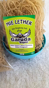 Mie Lethek Cap Garuda Super Premium Bebas Gluten Terbuat Dari Singkong Asli Bantul