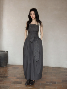 seemon | Đầm Dây Elegance Chi Tiết Nơ