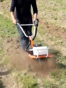 Micro-Tiller Gasoline 52CC Soil Turning And Rotary Tiller Plowing Wasteland Reclamation Gasoline Multi-function