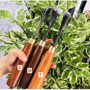 Đục cây bon sai làm bằng nhíp ô tô rất sắc chống rỉ
