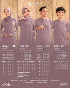 Sarimbit 2025 Terbaru Seply Eksis 264 Mauve Blush