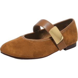 Agsdon | French Retro Soft Sole Mary Jane Flats