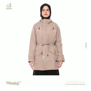 Hijacket Montix Original: Jaket Hijab Muslimah Panjang untuk Hijaber