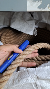 Size 20mm - 10 mét  dây bố dây gai (dây đây)làm dây thả đèn dây xích đu dây thừng trang trí vintage handmade