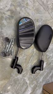 Cặp kiếng chiếu hậu xe máy kiểu Spark H2C chân xéo 3D và bộ xoay