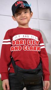 Lily And Clark Topi Anak Baseball Warna Hitam TB03