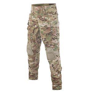 SINAIRSOFT Mens G3 BDU Battle Camouflage Pants Outdoor Gen3 Waterproof and Breathable Knee Protection Pants Set