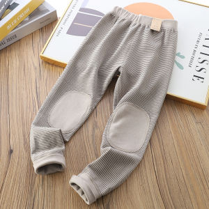Dralon Kids Velvet Padded Leggings Childrens Knee Pads Warm-Keeping Pants Autumn and Winter Childrens Clothing Boys Pants Wear Pants