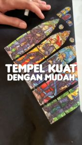 PATCH STIKER SABLON BAJU Logo Setrika | cetak print DTF Sablon iron patch setrika Emblem Custom Desain