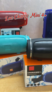 Loa Bluetooth mini Charge 4+ Bass Hay Pin Khỏe Loa Di Động Kết Nối Bluetooth 5.0 Kháng Nước Có Hỗ Trợ Thẻ Nhớ Và Cắm USB Nghe Nhạc