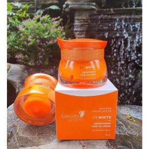 Kem dưỡng trắng da Cywhite White Brightening Tone Up Cream 50G
