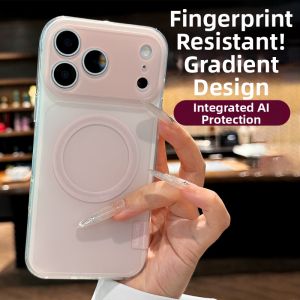 QI MEI. CASE | Magnetic Anti-Fingerprint Full Enclosure Case for iPhone 17 Pro Max