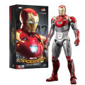 ZD ของเล่น Iron Man Action Figure Mark 35 สีแดง Snapper Iron Man MK 24 MK 22 MK 47 Tony Stark Ironman Action รวบรวมของเล่นของขวัญ. 
