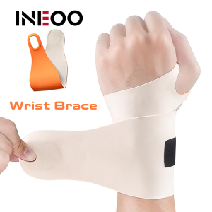 INEOO 1PCS Adjustable Ultra Thin Wrist Brace Arthritis Sport Slim Wrist Support for Men Women Hand Brace Breathable
