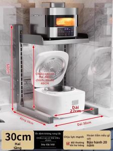 Kệ bếp đa năng B&W có thể kéo ra nhiều tầng cho gia đình