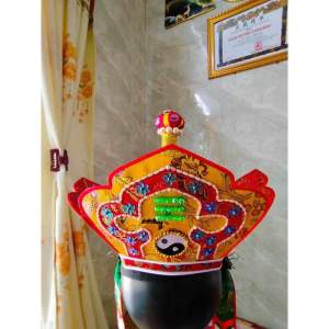 Mũ thầy cúng - mũ pháp sự - mũ lễ nghi