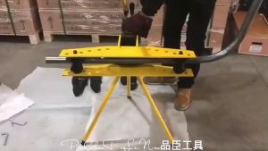 เครื่องดัดท่อแป๊บระบบไฮดรอลิคขนาด 1 นิ้ว Hydraulic Pipe Bender ยี่ห้อ Perfect รุ่น swg-1 ดัดแป๊ป (ตัวใหญ่) สีเหลือง ถูก