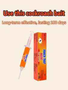 [Kill all cockroaches] Eco Gel Bait Cockroach 10g Continuous killing for 180 days (Ubat Lipas Cockroach bait Cockroach Killer Eco Gel Bait Ant Ubat Cicak Ant Killer Ubat Umpan Lipas 蟑螂 lipas killer )