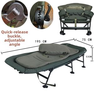 OOONEOO | Portable Folding Bed and Recliner for Office Naps