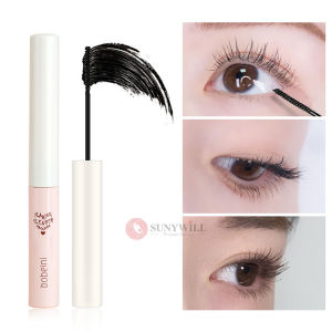 HENG FANG 3D มาสคาร่าสีดำเครื่องสำอางความยาวขยายกันน้ำหนาดัดผม